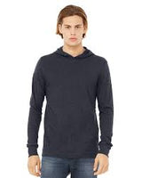 Bella+Canvas® Unisex Jersey Hooded Long Sleeve Tee