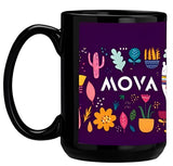 000712 SimpliColor 15 oz. Black Ceramic Mug