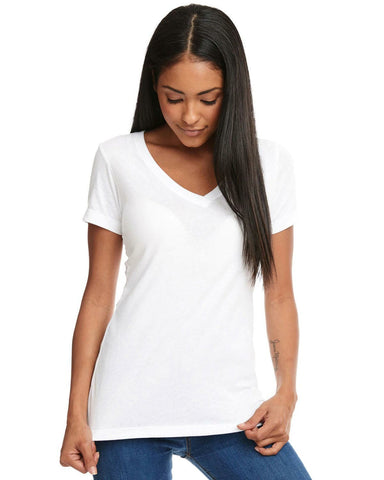 NEXT LEVEL APPAREL Ladies' Sueded V-Neck T-Shirt