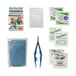 Pet Safety & First Aid Kit w/Resealable Plastic Bag