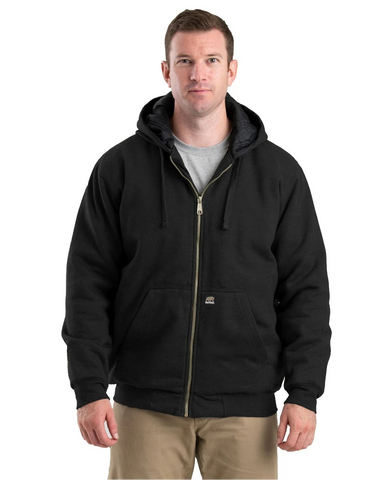 Berne Apparel Men's Glacier Full-Zip Hooded Jacket