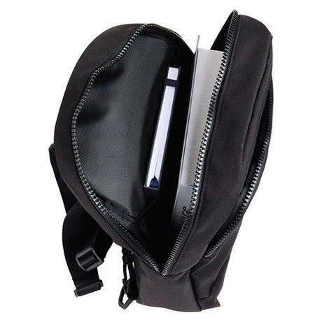 Nexus Split-Strap Microfiber Sling Backpack
