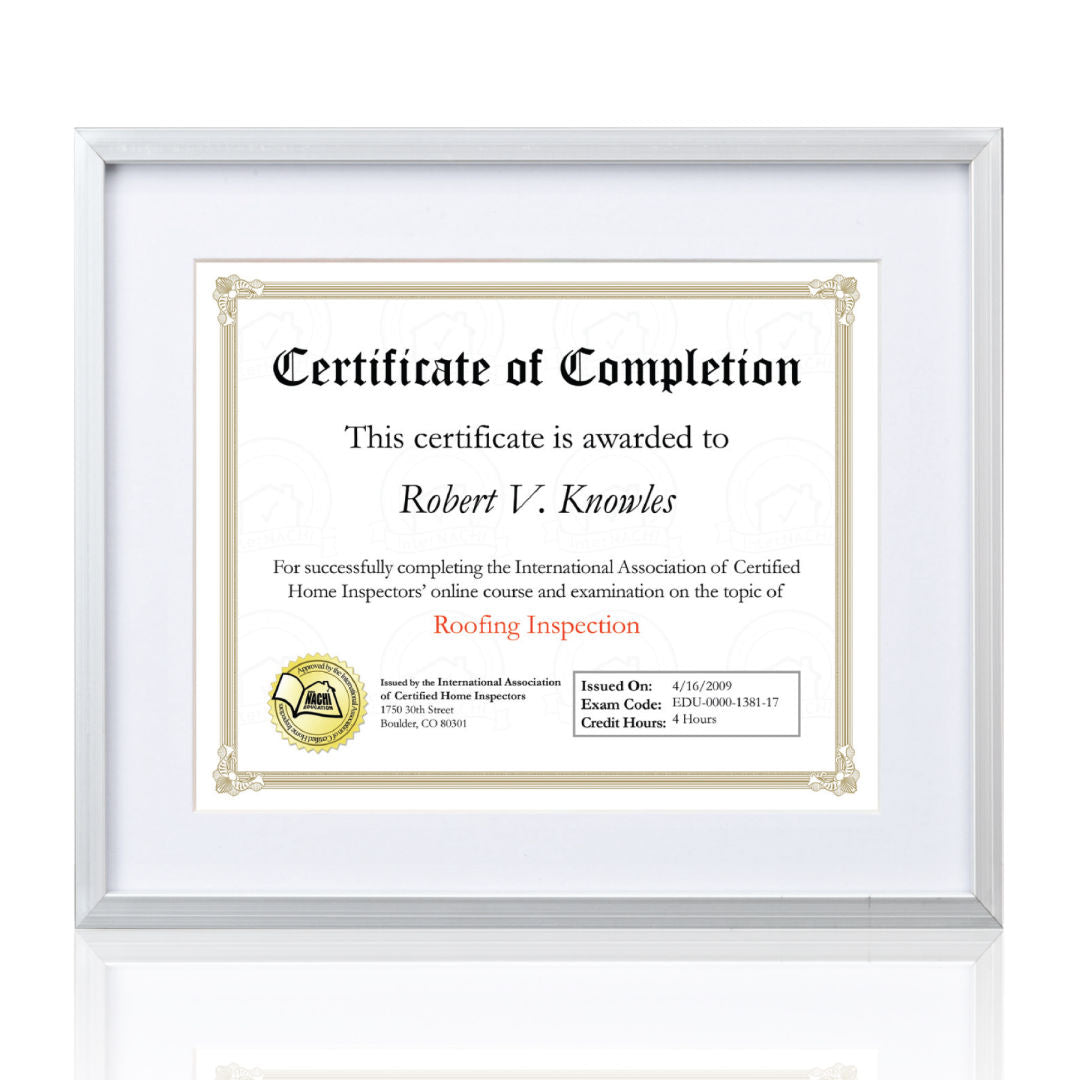 Burnell Certificate Frame