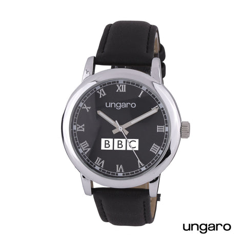 Ungaro® Primo Leather Watch
