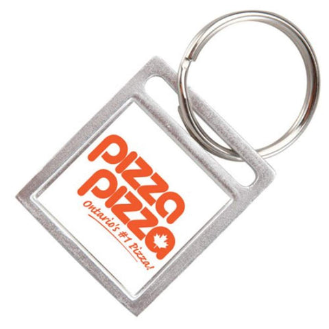 Domed Keyring - Square