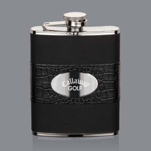 Gaetana Hip Flask -  Stainless Plate