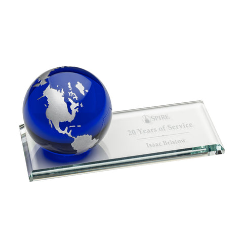Fairfield Globe Award - Blue