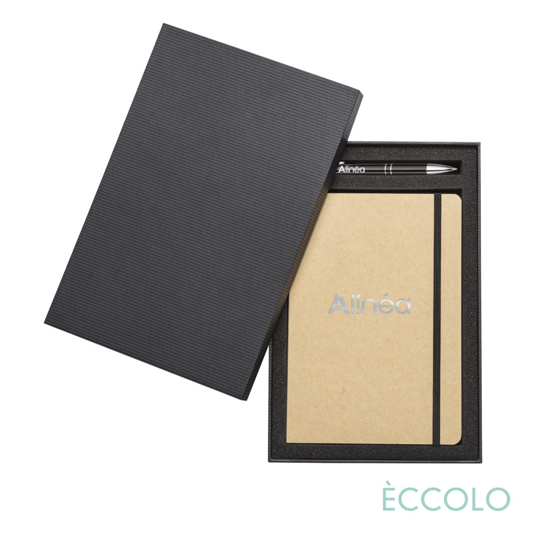 Eccolo® Krafty Journal/Clicker Pen Gift Set