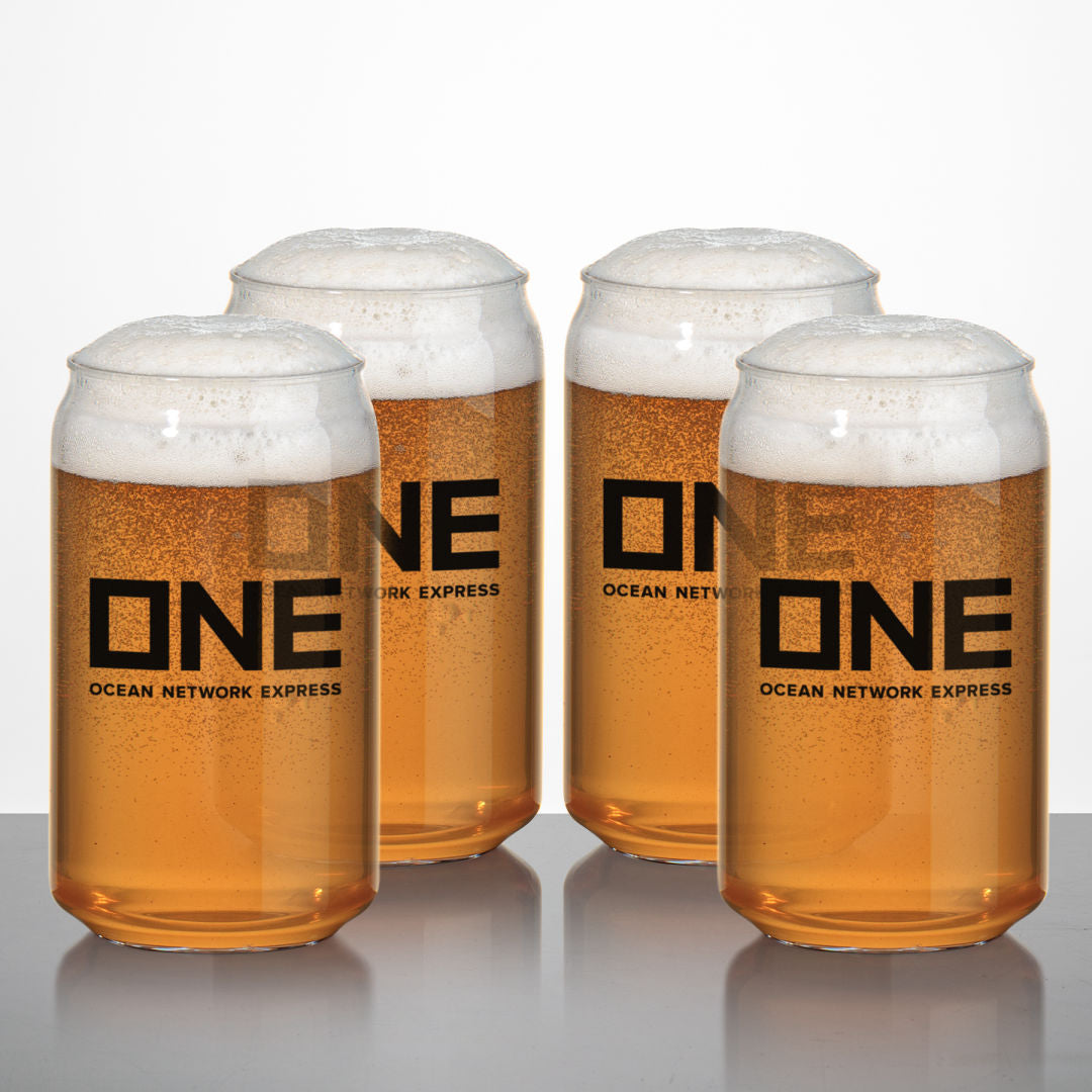 Poolside Acrylic Can Beer Glass - 16oz (Set of 4)