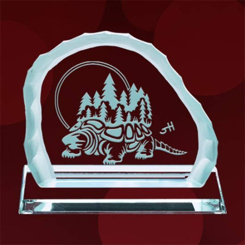 Turtle Island Award on Base - Jade