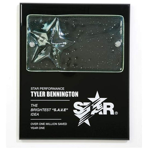 Cast Star Plaque