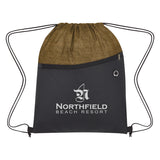 Cubic Drawstring Bag