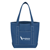 Small Cotton Canvas Yacht Tote Bag