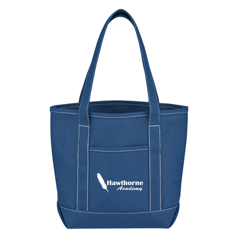 Small Cotton Canvas Yacht Tote Bag