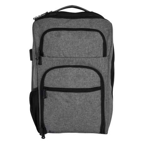 Heathered Rfid Laptop Backpack & Briefcase