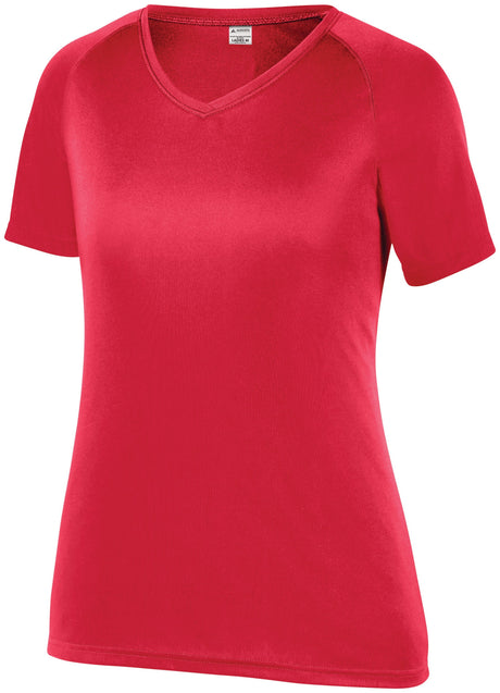 Ladies Attain Wicking Raglan Sleeve Tee