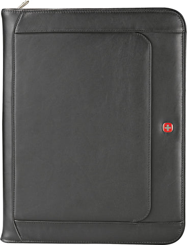 Wenger® Executive Leather Zippered Padfolio