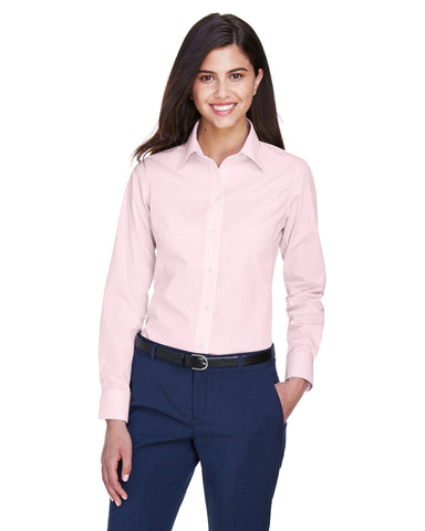 DEVON AND JONES Ladies' Ladies' Crown Collection® Gingham Check Woven Shirt
