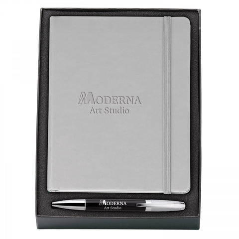 MELODY 2-TONE NEOSKINreg; PEN JOURNAL GIFT KIT