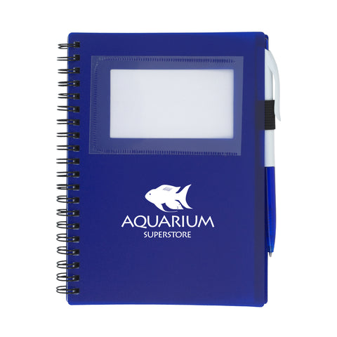 Spiral Notebook With Id Window