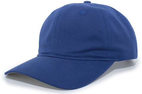 Brushed Cotton Twill Hook-And-Loop Adjustable Cap