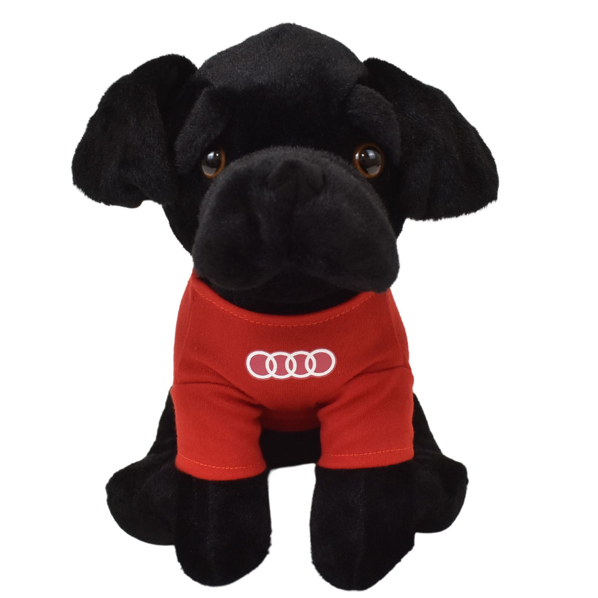 Onyx 8" Black Labrador Plush Dog Canine Collection