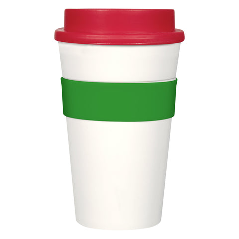 16 Oz. Travel Tumbler With Straw