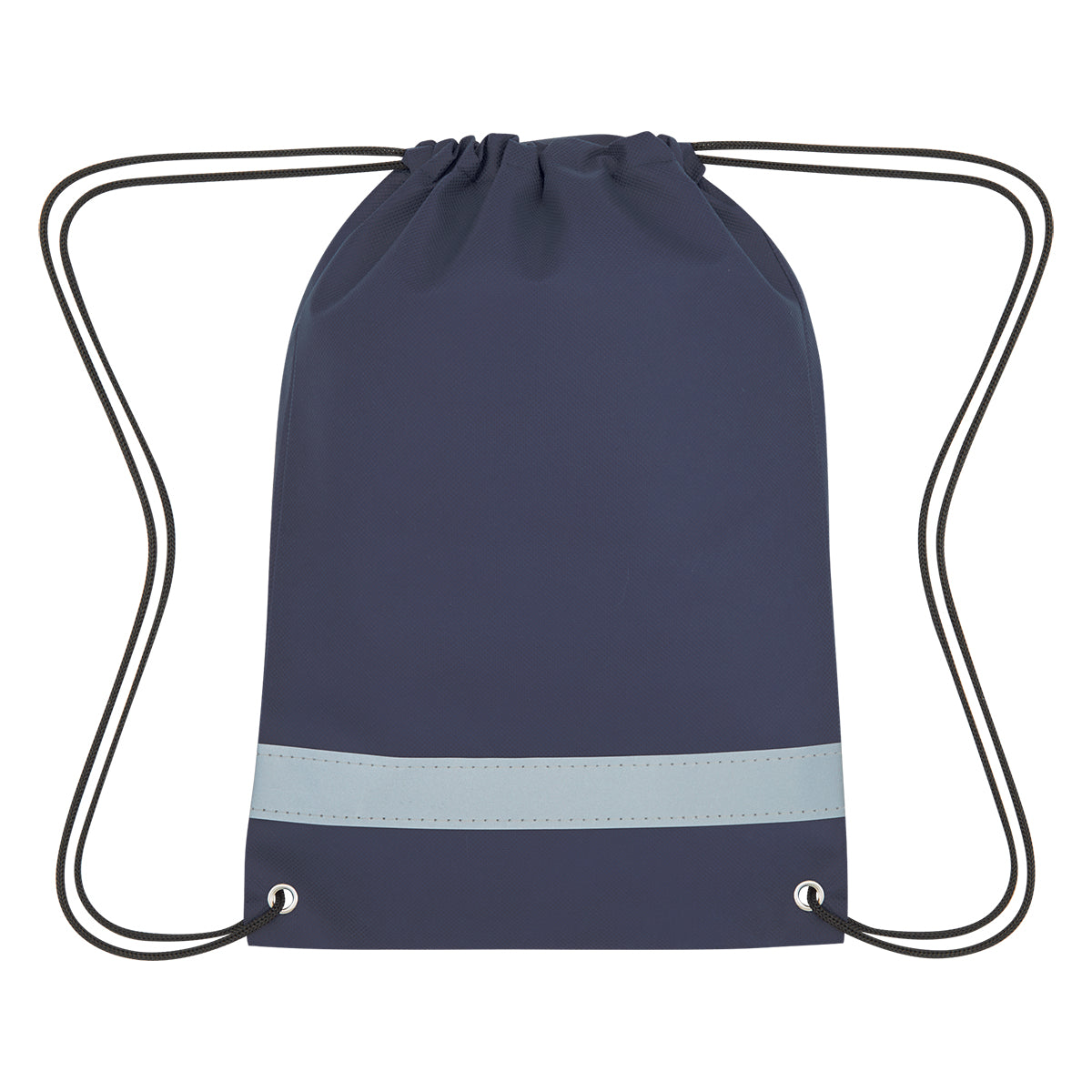 Lil' Bit Reflective Non-woven Drawstring Bag