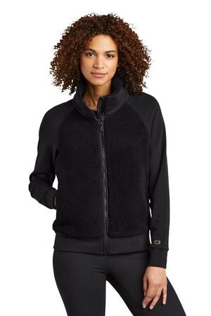 OGIO Ladies Luuma Sherpa Full Zip Jacket
