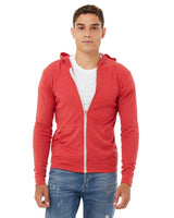 BELLA+CANVAS Unisex Triblend Full-Zip Lightweight Hoodie