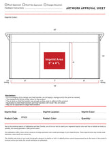 Bar Twill Waist Apron, 20x10, 3 Pockets, Heat Transfer logo, Stocked in Black