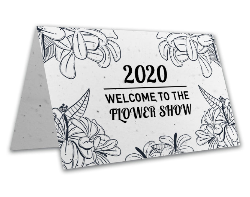 Seeded Paper Place Card (4x5)