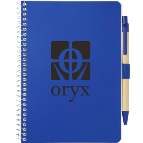 5" x 7" FSC® Mix Spiral Notebook with Pen