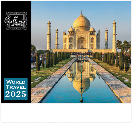 Galleria Wall Calendar 2025 World Travel