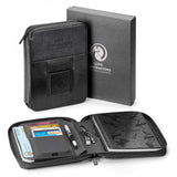 A5 ZIP JOURNAL WITH 5,000 mAh WIRELESS CHARGING POWER BANK INCLUDES UL CERTIFIED BATTERY