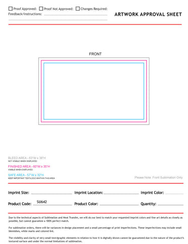 Plush and Soft Velour Terry Cotton Blend Beach Towel, 35x60, Sublimated Graphics Edge to Edge