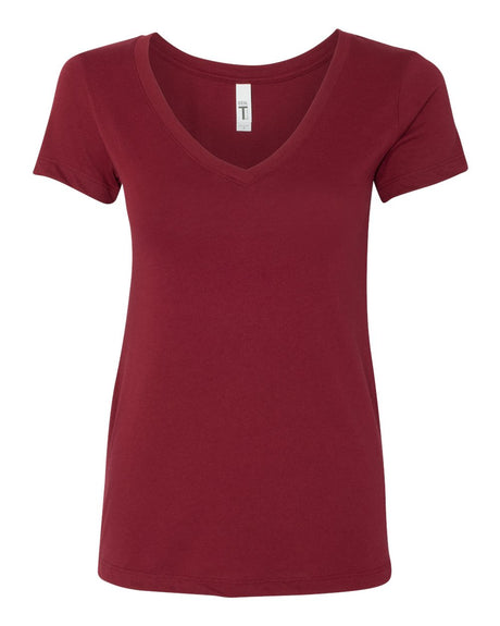 000497 Next Level Women's Ideal V-Neck T-Shirt