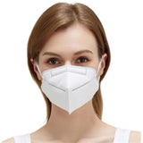 Individually Polybagged KN95,5-Ply Face Masks, FDA EUA List, Full color Transfer logo left side