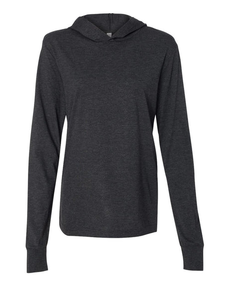 Bella+Canvas® Unisex Jersey Hooded Long Sleeve Tee