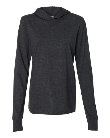 Bella+Canvas® Unisex Jersey Hooded Long Sleeve Tee