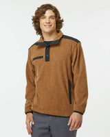 DRI DUCK Ranger Melange Fleece Pullover