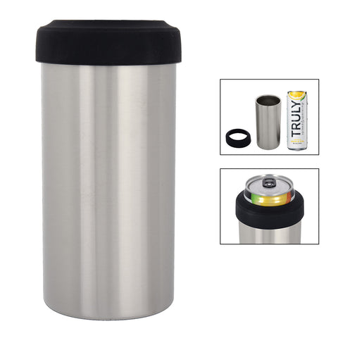 12 Oz. Slim Stainless Steel Insulated Can Holder