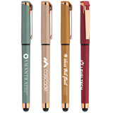 Islander Softy Rose Gold Metallic Designer Gel Pen w/ Stylus