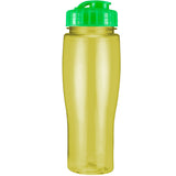24 Oz. Contour Translucent Bottle w/ Flip Top Lid