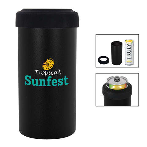 12 Oz. Slim Stainless Steel Insulated Can Holder