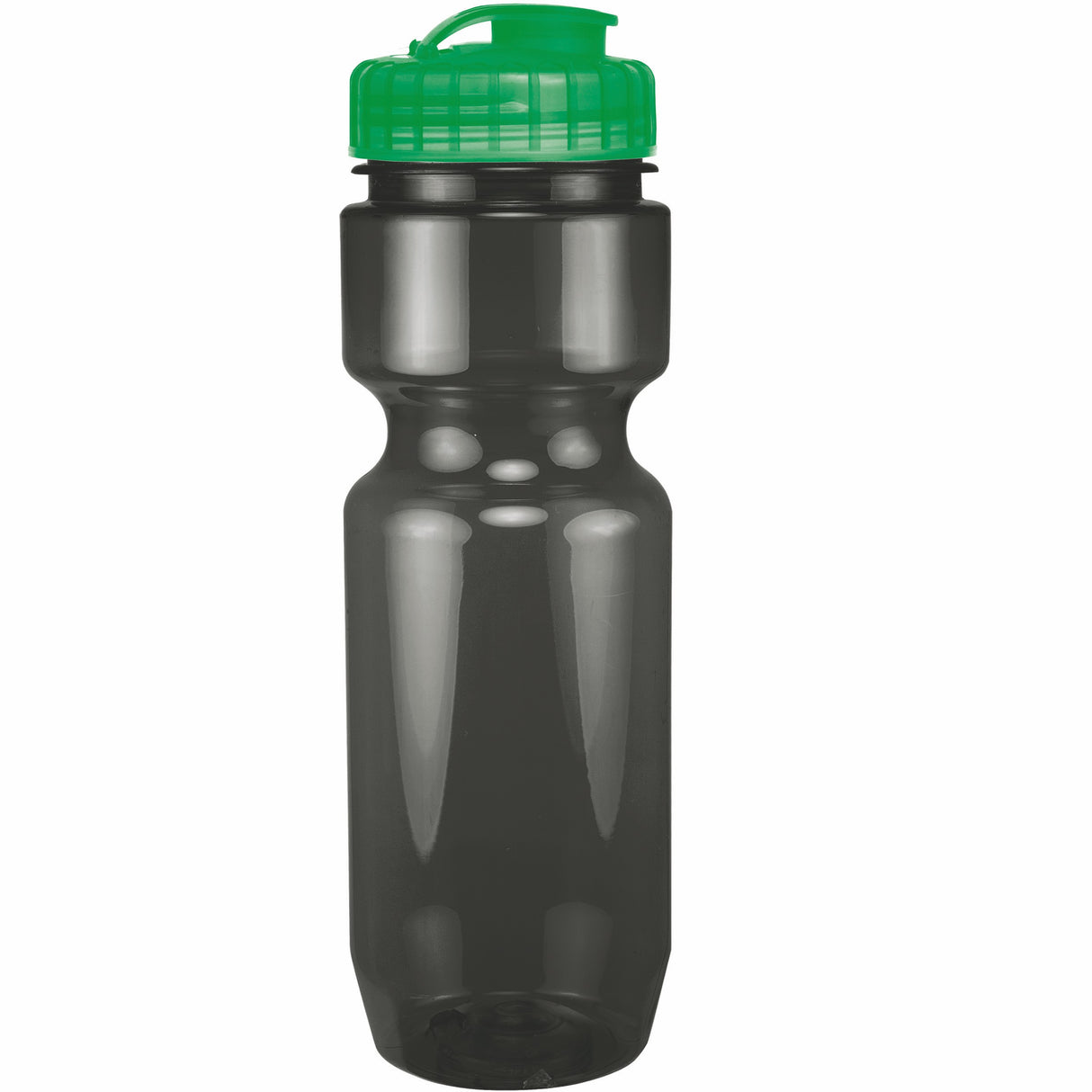 22 Oz. Translucent Bike Bottle w/ Flip Top Lid