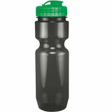 22 Oz. Translucent Bike Bottle w/ Flip Top Lid