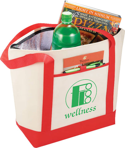 Lighthouse 24-Can Non-Woven Tote Cooler