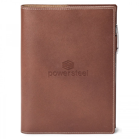 Genuine Leather Refillable Journal Combo
