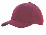 000958 Premium American Twill Cap w/Contrast Under-Peak